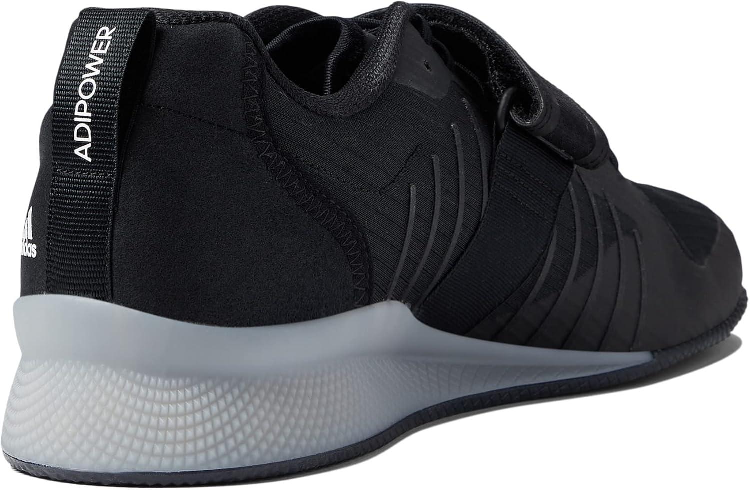 imageadidas UnisexAdult Adipower Weightlifting 3 ShoesCross TrainerCore BlackFtwr WhiteGrey Three