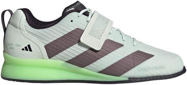 imageadidas UnisexAdult Adipower Weightlifting 3 ShoesCross TrainerCrystal JadeAurora MetallicGreen Spark