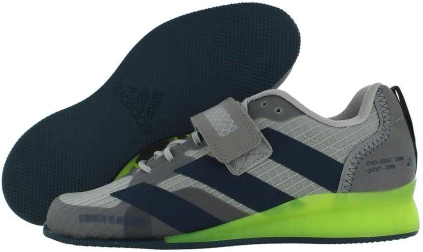 imageadidas UnisexAdult Adipower Weightlifting 3 ShoesCross TrainerGrey TwoArctic NightLucid Lemongrey