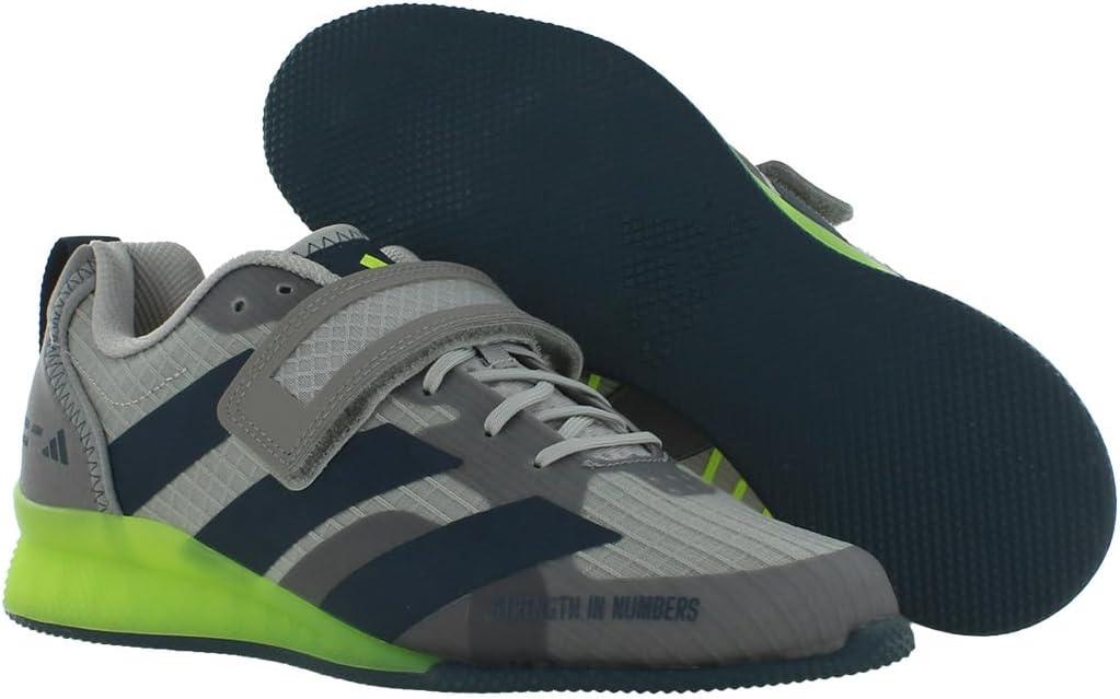 imageadidas UnisexAdult Adipower Weightlifting 3 ShoesCross TrainerGrey TwoArctic NightLucid Lemongrey