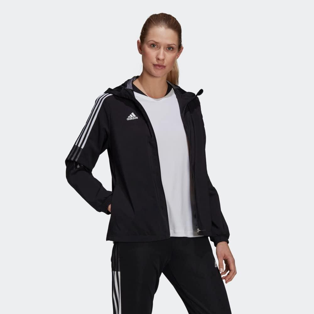 imageadidas Womens Tall Size Tiro 21 WindbreakerBlack