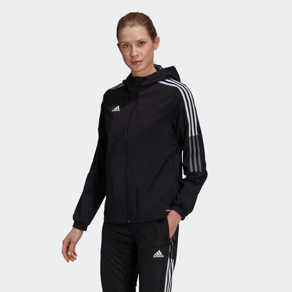 imageadidas Womens Tall Size Tiro 21 WindbreakerBlack