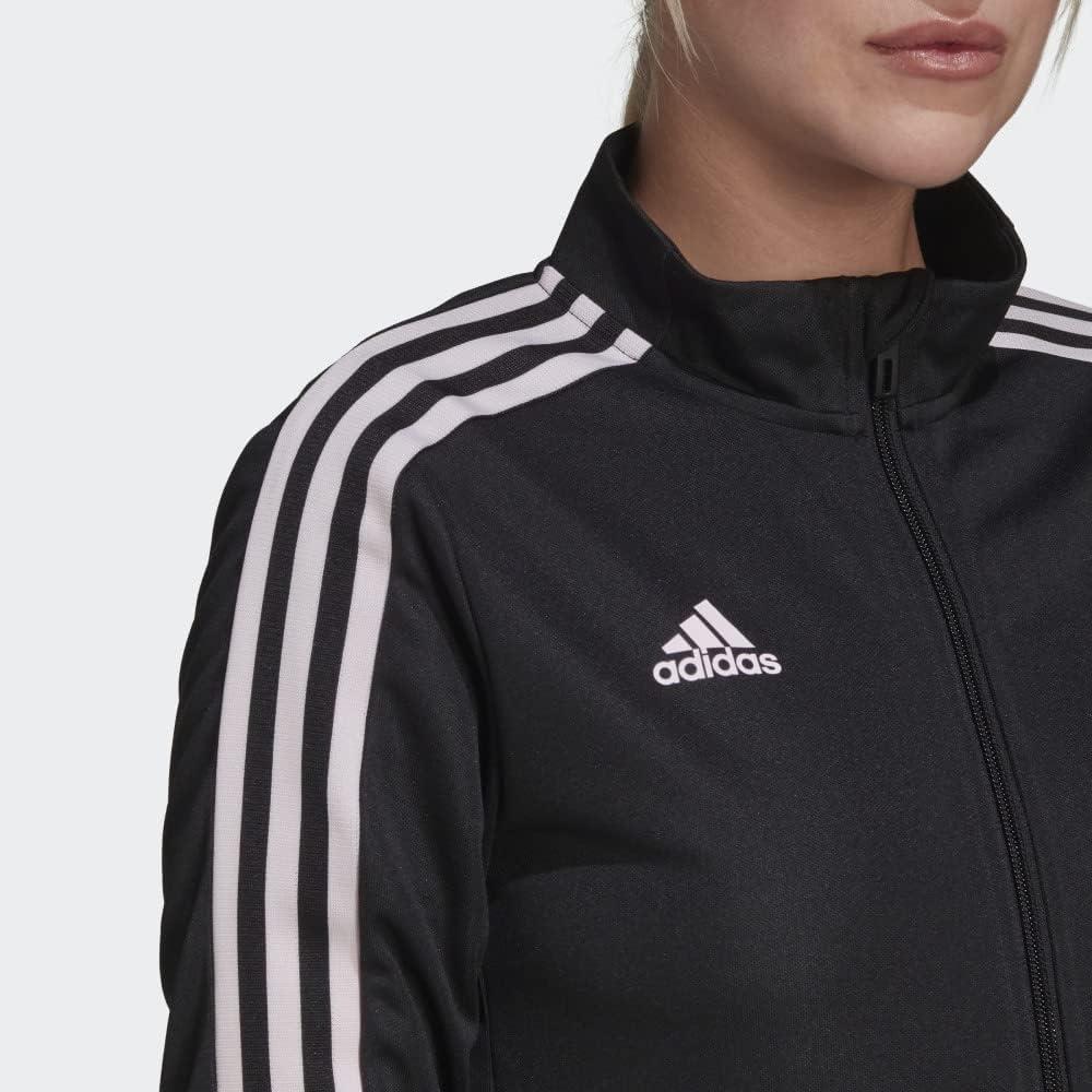 imageadidas Womens Tiro 21 Track JacketBlackClear Pink