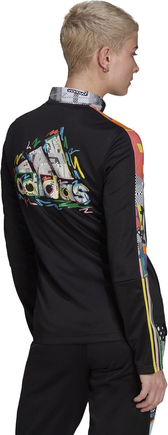 imageadidas Womens Tiro 21 Track JacketBlackMulticolor