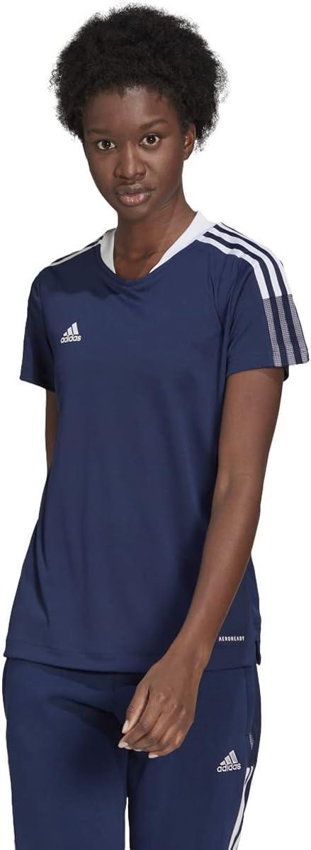 imageadidas Womens Tiro 21 Training JerseyTeam Navy Blue