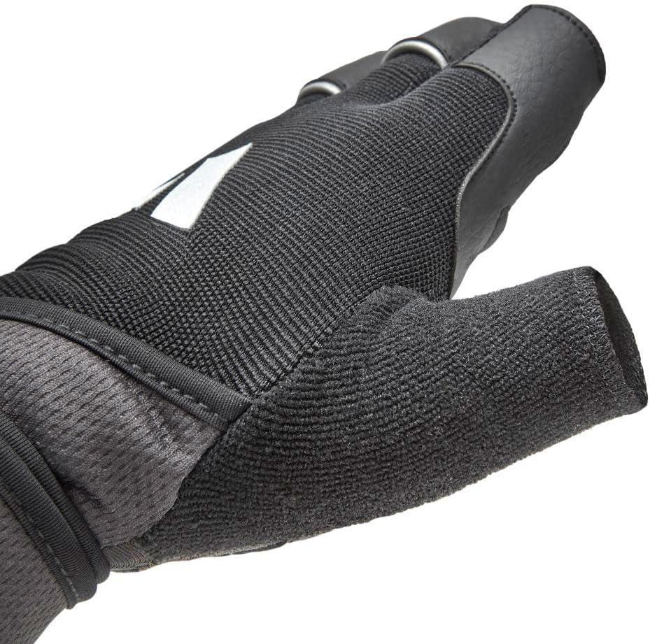 imageadidas Wrist Wrap Training ampamp Weightlifting Gloves Fingerless Workout GlovesSmall