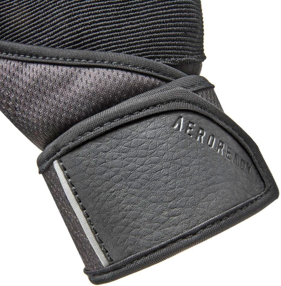 imageadidas Wrist Wrap Training ampamp Weightlifting Gloves Fingerless Workout GlovesSmall