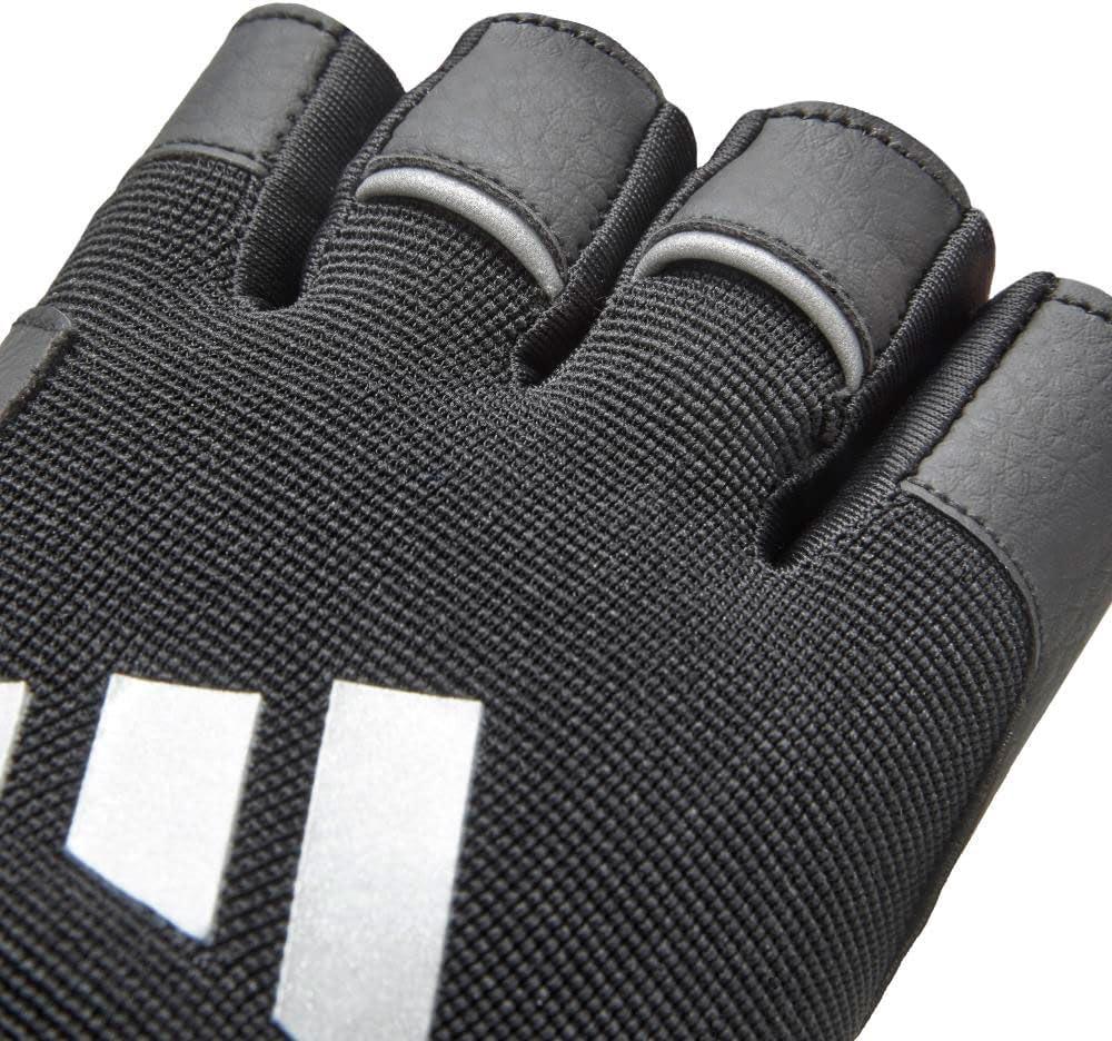 imageadidas Wrist Wrap Training ampamp Weightlifting Gloves Fingerless Workout GlovesSmall