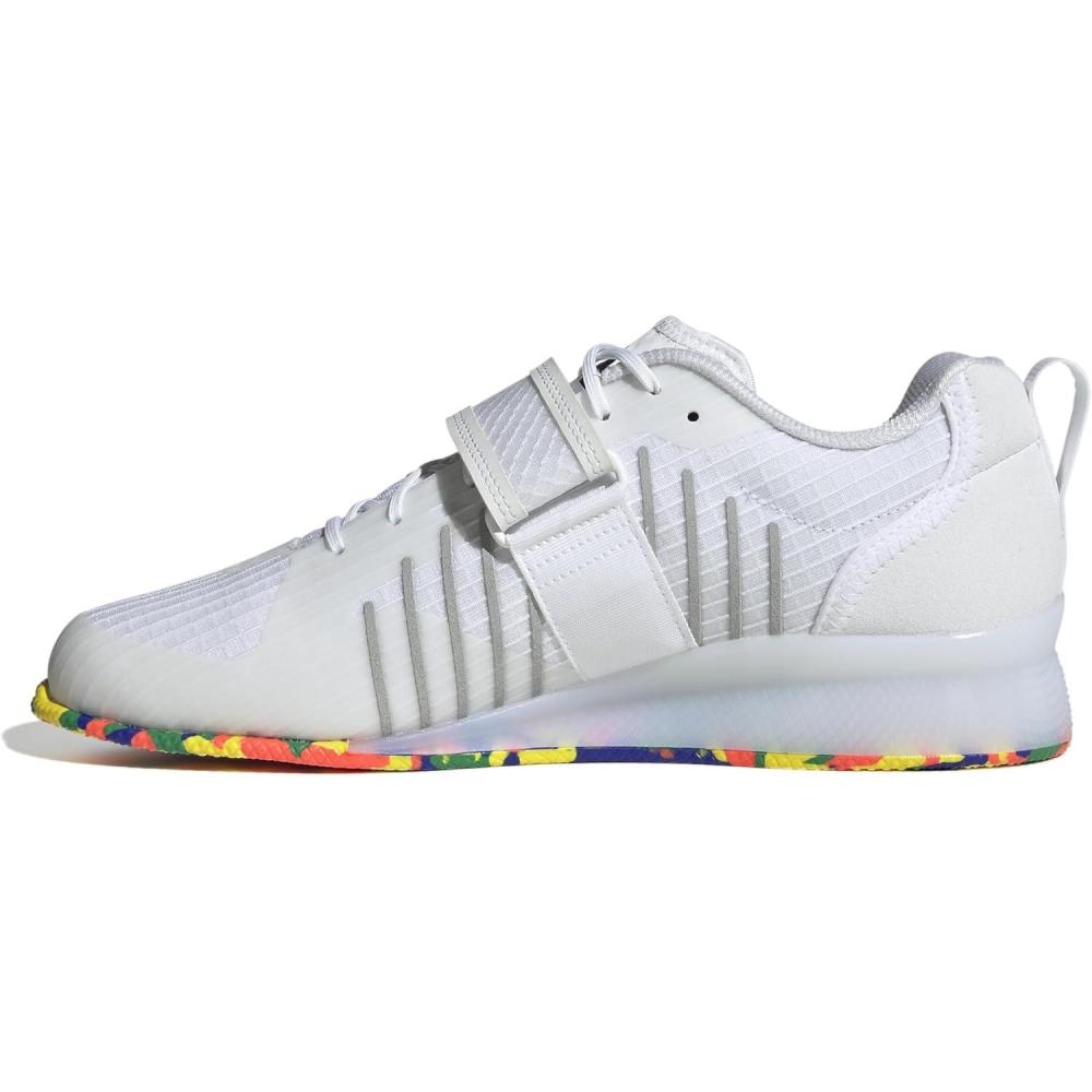 imageadidas UnisexAdult Adipower Weightlifting 3 ShoesCross TrainerWhiteWhiteBlack
