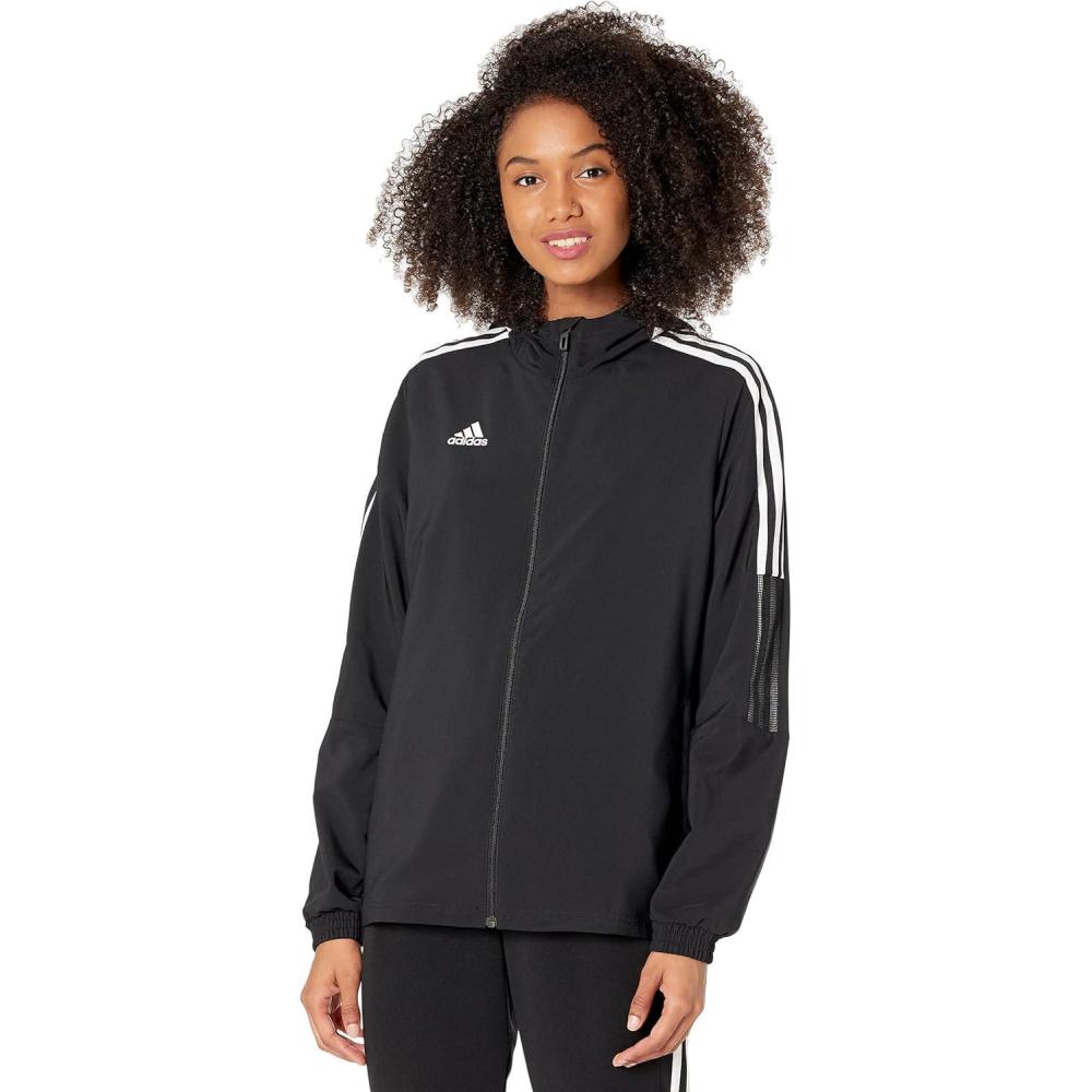 imageadidas Womens Tall Size Tiro 21 WindbreakerBlack