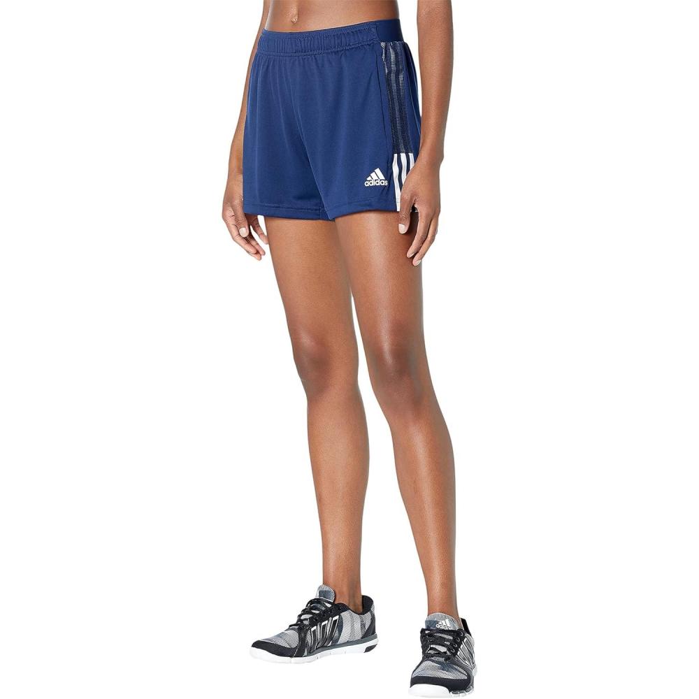 imageadidas Womens Tiro 21 Sweat ShortsTeam Navy Blue