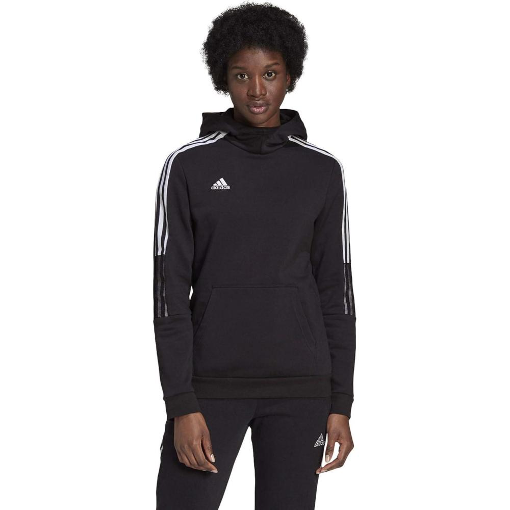 imageadidas womens Tiro 21 Sweat HoodieJacketBlack