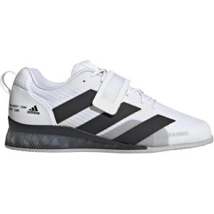 adidas Unisex-Adult Adipower Weightlifting 3 ShoesCross Trainer(White/Black/Grey)