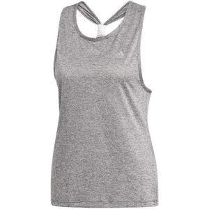 adidas Women’s Club Tie Tennis Tank(Dark Grey Heather)