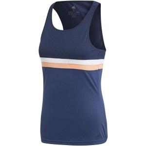 adidas Womens Tennis Club Tank(Noble Indigo)