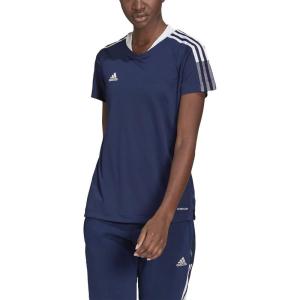 adidas Women’s Tiro 21 Training Jersey(Team Navy Blue)