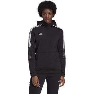 adidas womens Tiro 21 Sweat HoodieJacket(Black)