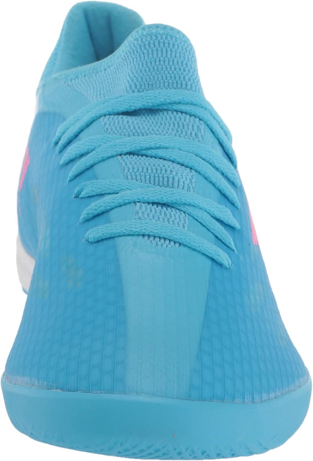 imageadidas Mens X Speedflow3 Indoor Soccer ShoesSky RushTeam Shock PinkWhite