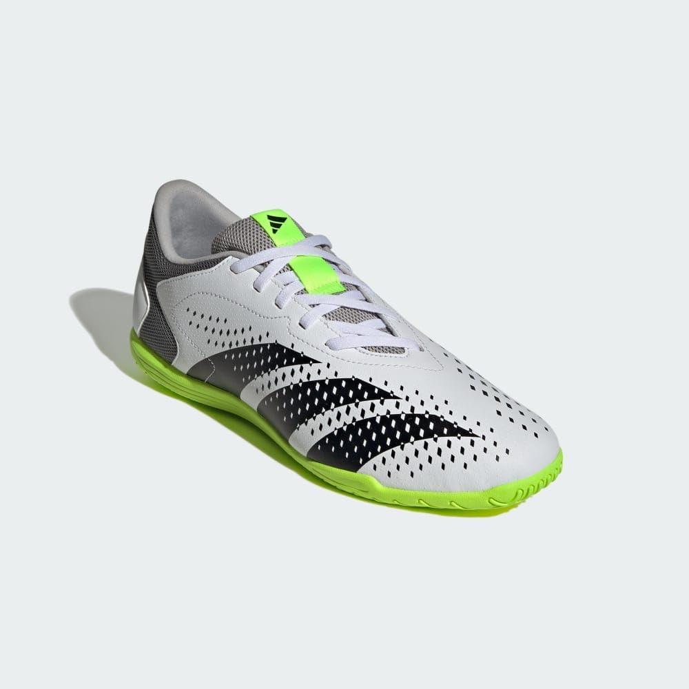 imageadidas Unisex Accuracy4 Turf Flexible Ground Soccer ShoeFootwear WhiteCore BlackLucid Lemon