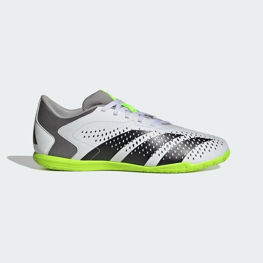 imageadidas Unisex Accuracy4 Turf Flexible Ground Soccer ShoeFootwear WhiteCore BlackLucid Lemon