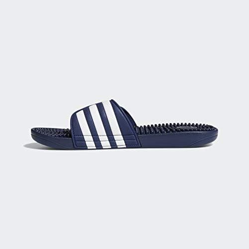 imageadidas Unisex Adult Adissage Slides SandalDark BlueWhiteDark Blue