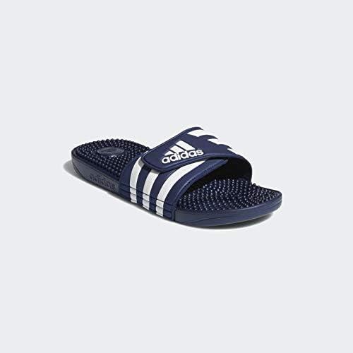 imageadidas Unisex Adult Adissage Slides SandalDark BlueWhiteDark Blue