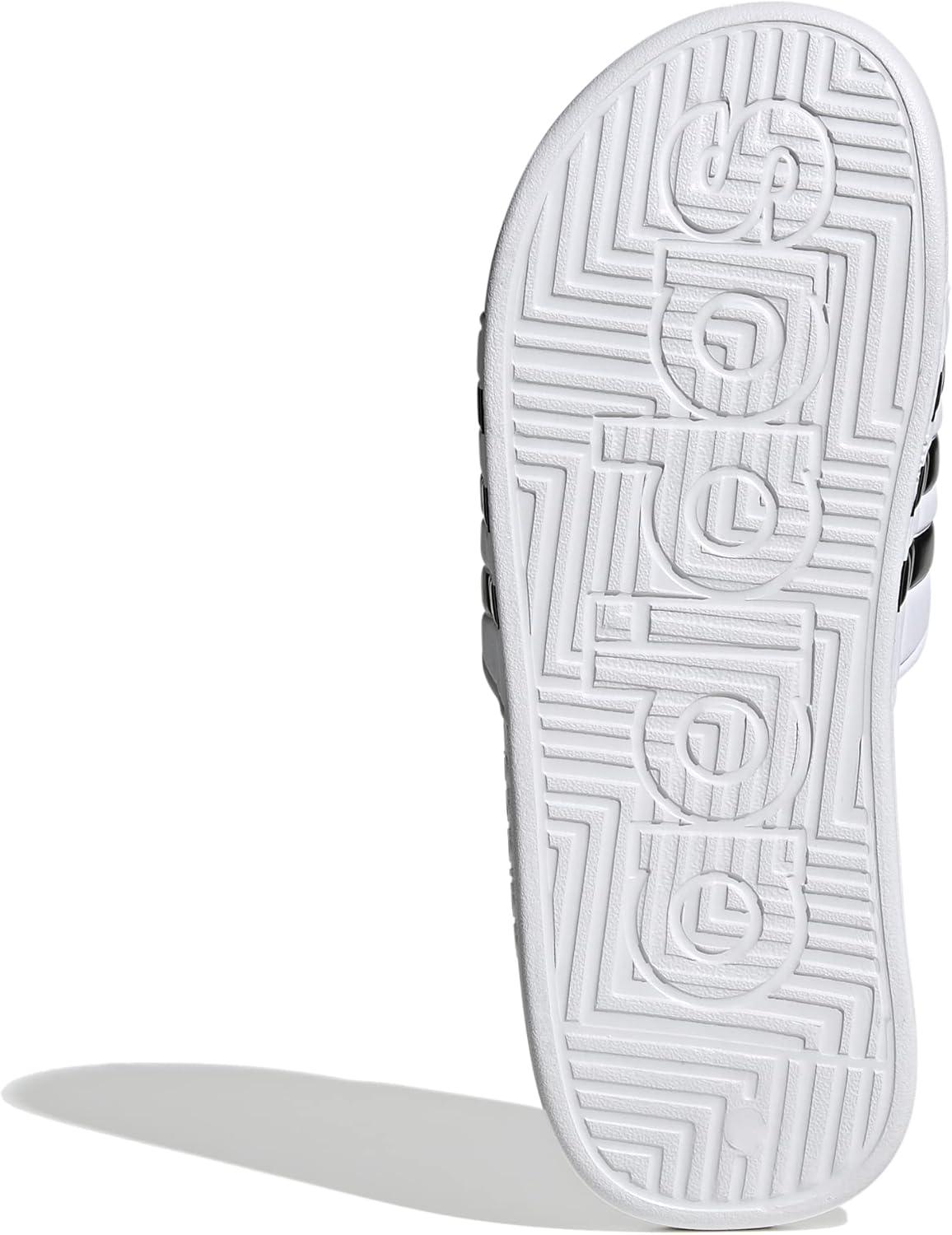 imageadidas Unisex Adult Adissage Slides SandalWhiteCore BlackWhite