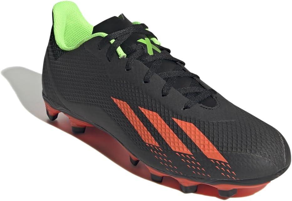 imageadidas Unisex Adult X Speedportal4 Flexible Ground Soccer ShoeBlackSolar RedSolar Green