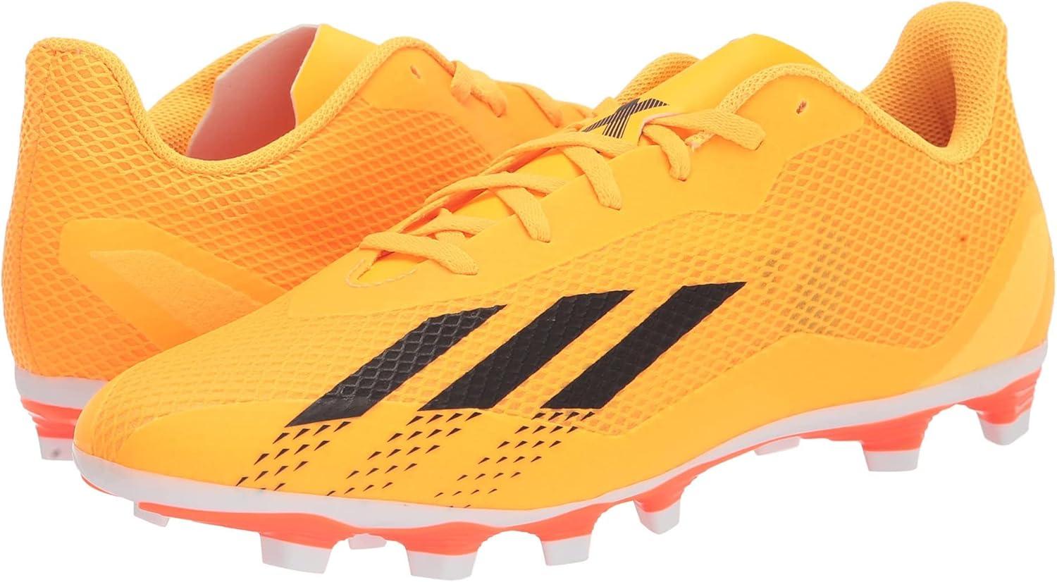 imageadidas Unisex Adult X Speedportal4 Flexible Ground Soccer ShoeSolar GoldBlackTeam Solar Orange