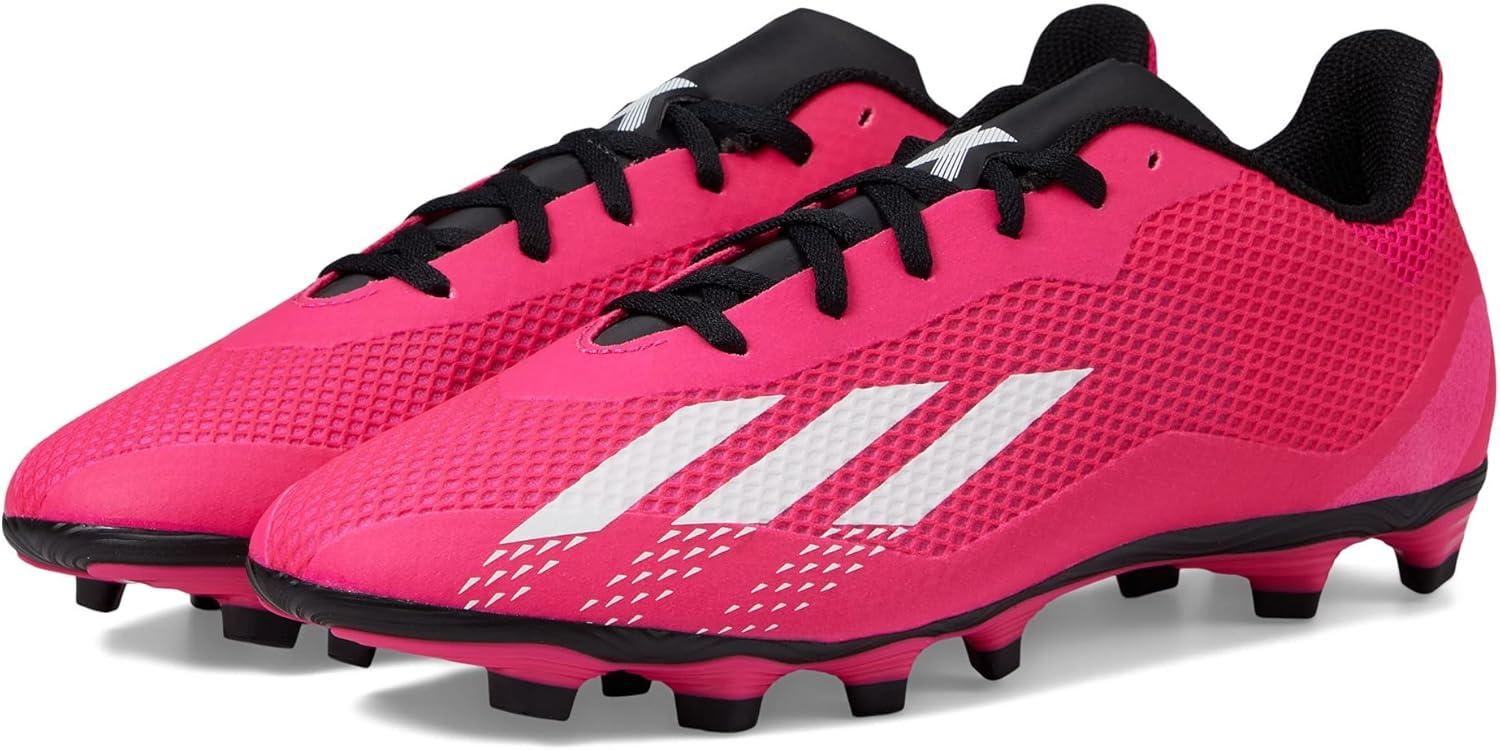 imageadidas Unisex Adult X Speedportal4 Flexible Ground Soccer ShoeTeam Shock PinkWhiteBlack