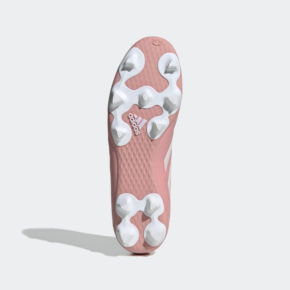 imageadidas Unisex Goletto Firm Ground Soccer ShoesWonder MauveWhiteWhite