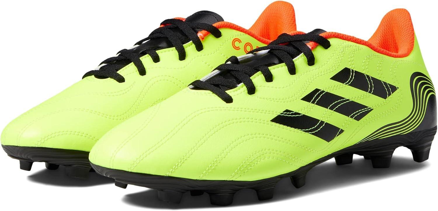 imageadidas UnisexAdult Copa Sense4 Flexible Ground Soccer ShoeTeam Solar YellowBlackSolar Red