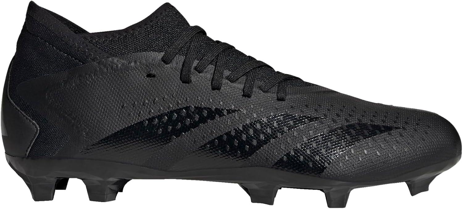 imageadidas UnisexAdult Football Shoes Firm GroundBlackBlackWhite