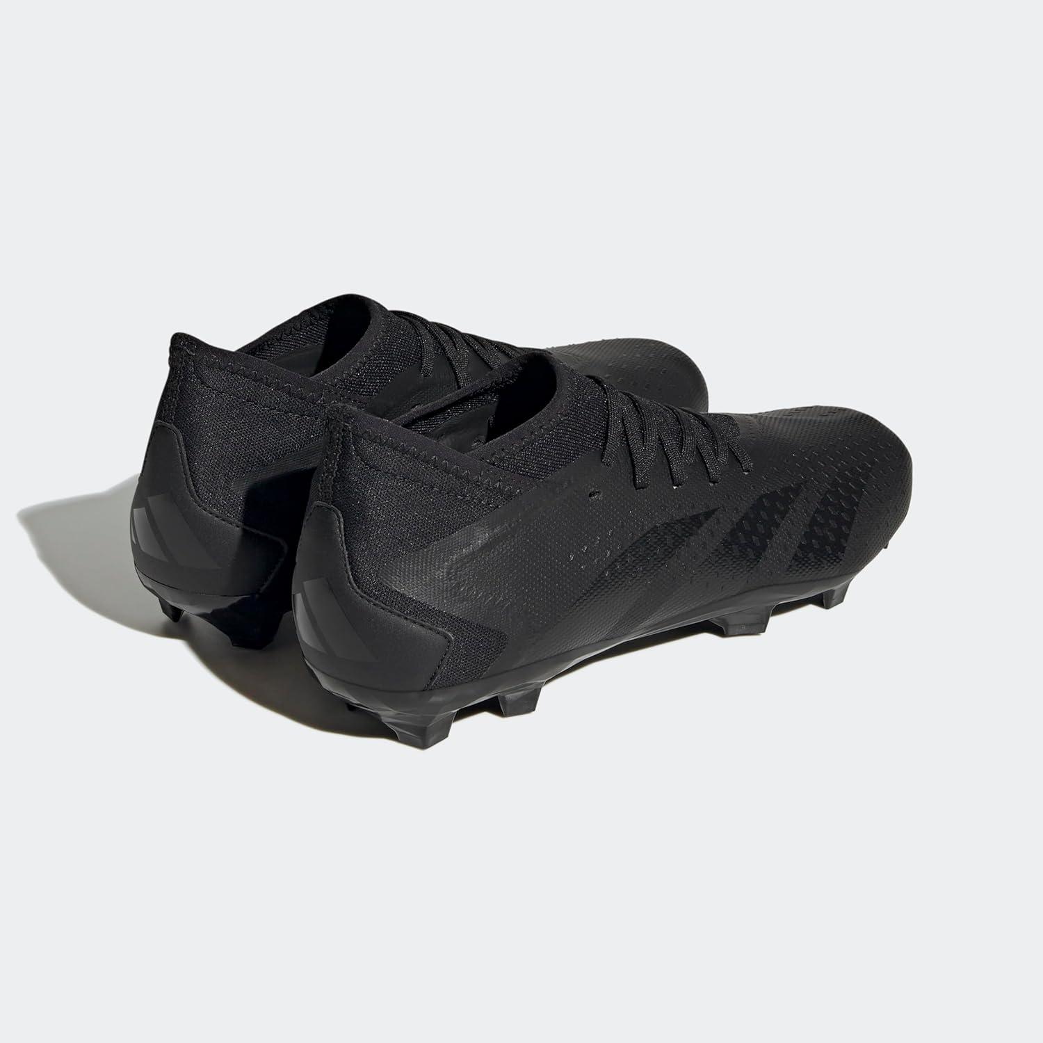 imageadidas UnisexAdult Football Shoes Firm GroundBlackBlackWhite