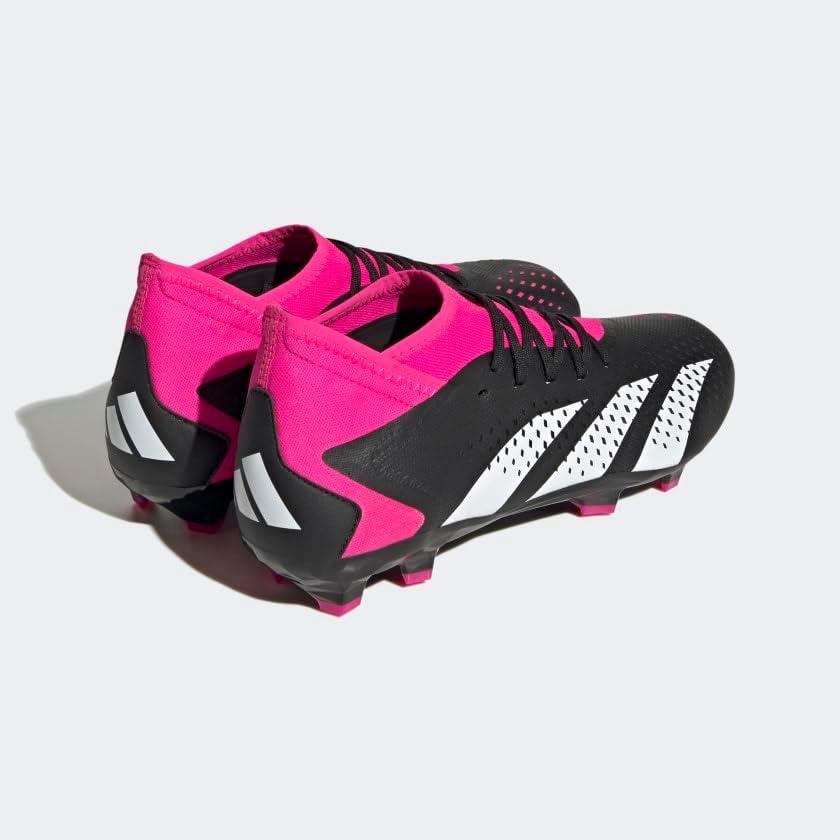imageadidas UnisexAdult Football Shoes Firm GroundBlackWhiteTeam Shock Pink
