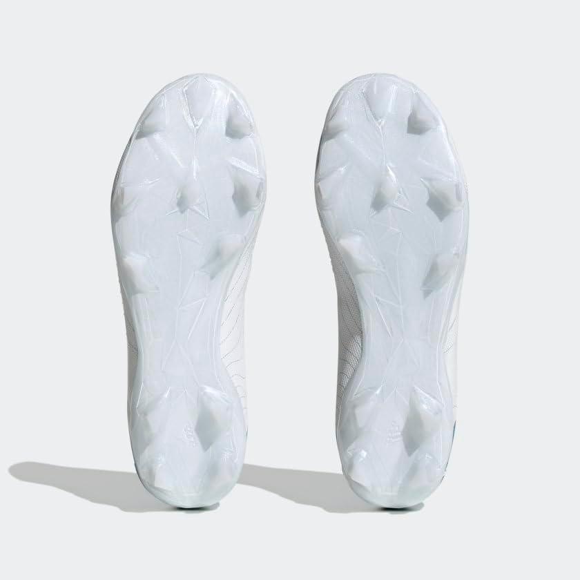 imageadidas UnisexAdult Football Shoes Firm GroundCloud WhiteGrey TwoPreloved Blue