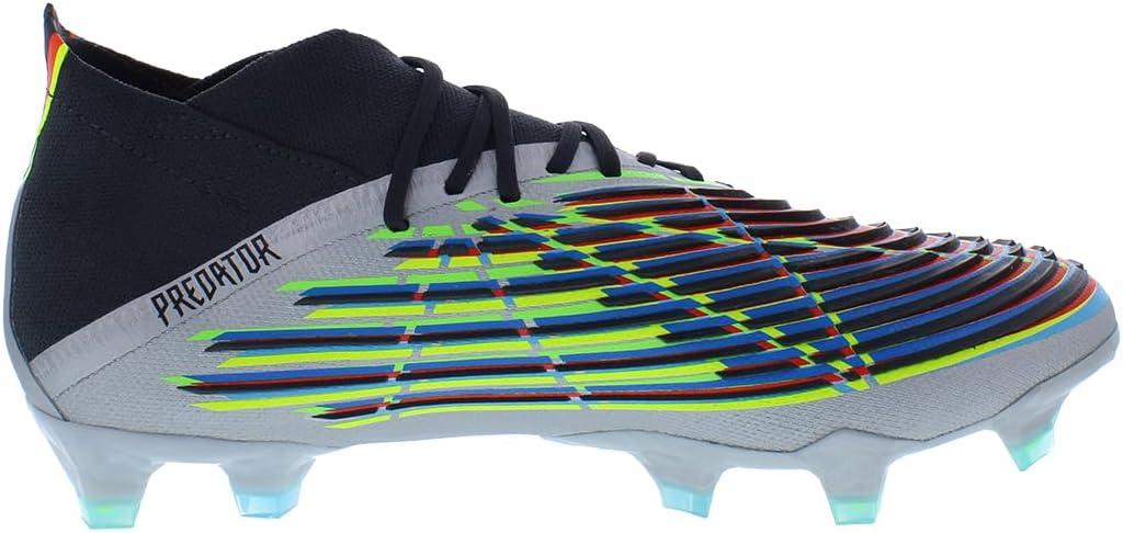 imageadidas UnisexAdult Football Shoes Firm GroundSilver MetallicCore BlackTeam Solar Greensilver