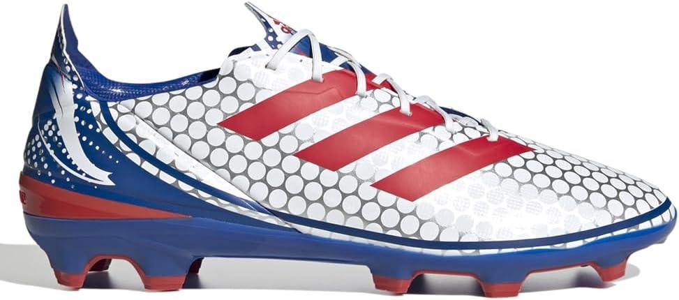 imageadidas UnisexAdult Gamemode Syn Firm Ground Soccer ShoeGold MetallicWhite
