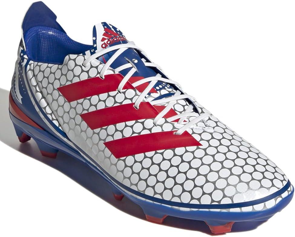 imageadidas UnisexAdult Gamemode Syn Firm Ground Soccer ShoeGold MetallicWhite