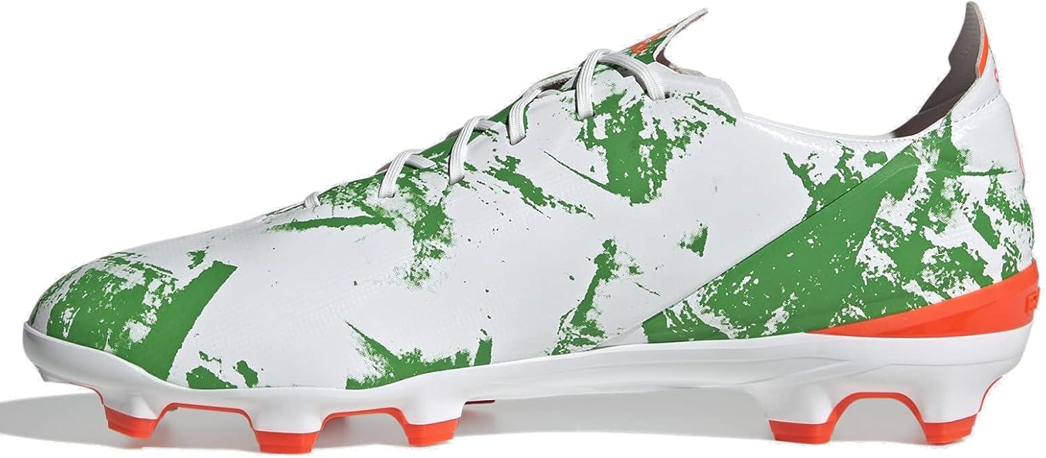 imageadidas UnisexAdult Gamemode Syn Firm Ground Soccer ShoeWhiteCollegiate BurgundyCollegiate Green