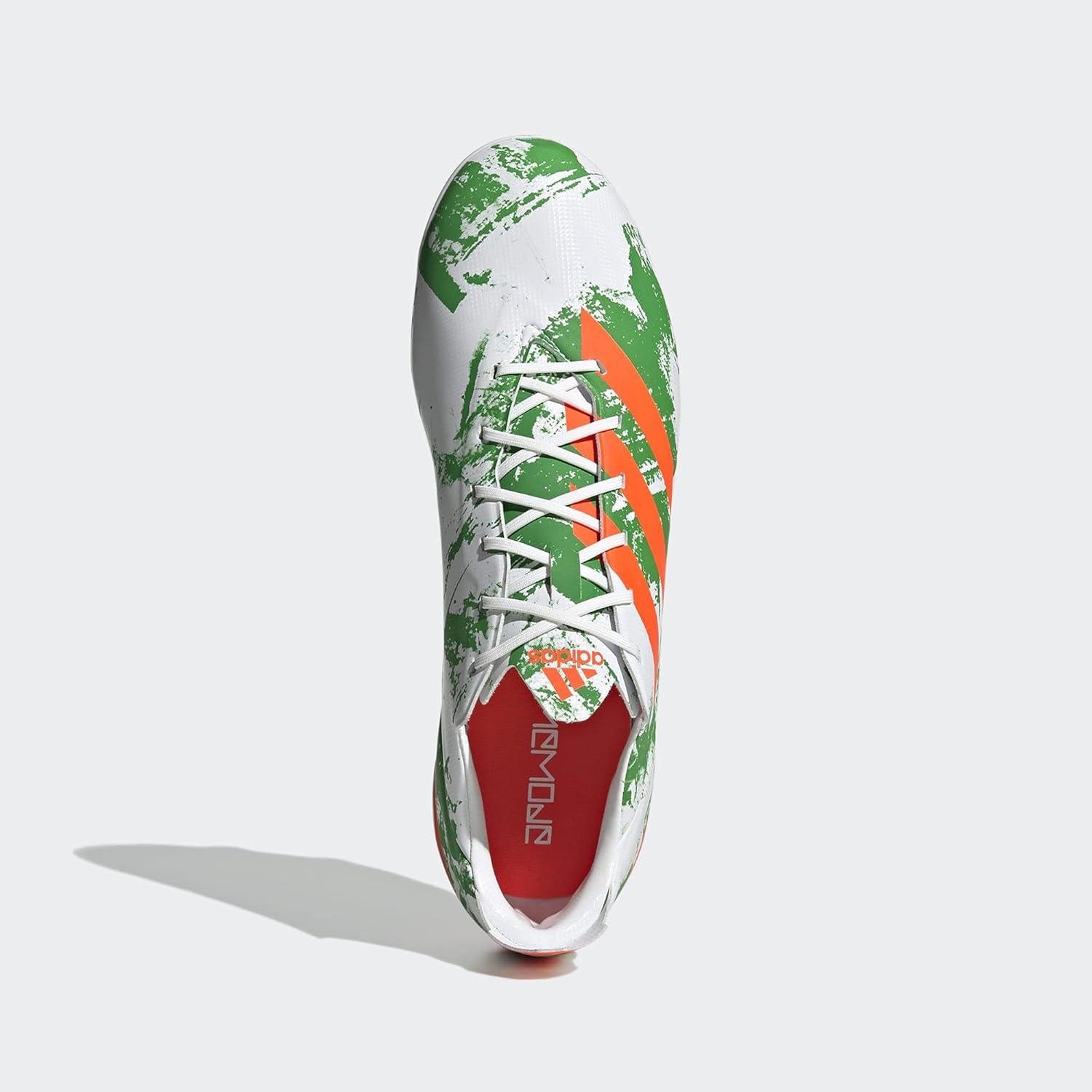 imageadidas UnisexAdult Gamemode Syn Firm Ground Soccer ShoeWhiteCollegiate BurgundyCollegiate Green