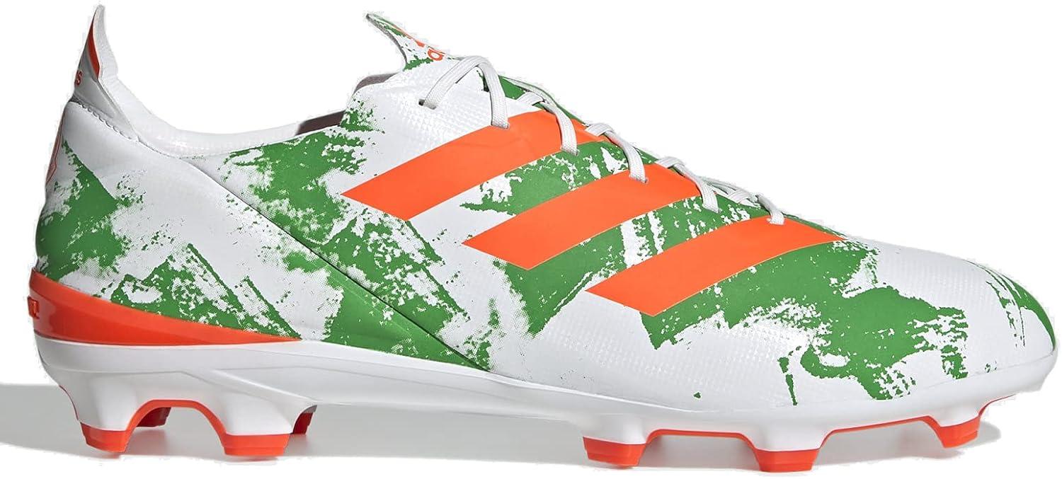 imageadidas UnisexAdult Gamemode Syn Firm Ground Soccer ShoeWhiteCollegiate BurgundyCollegiate Green