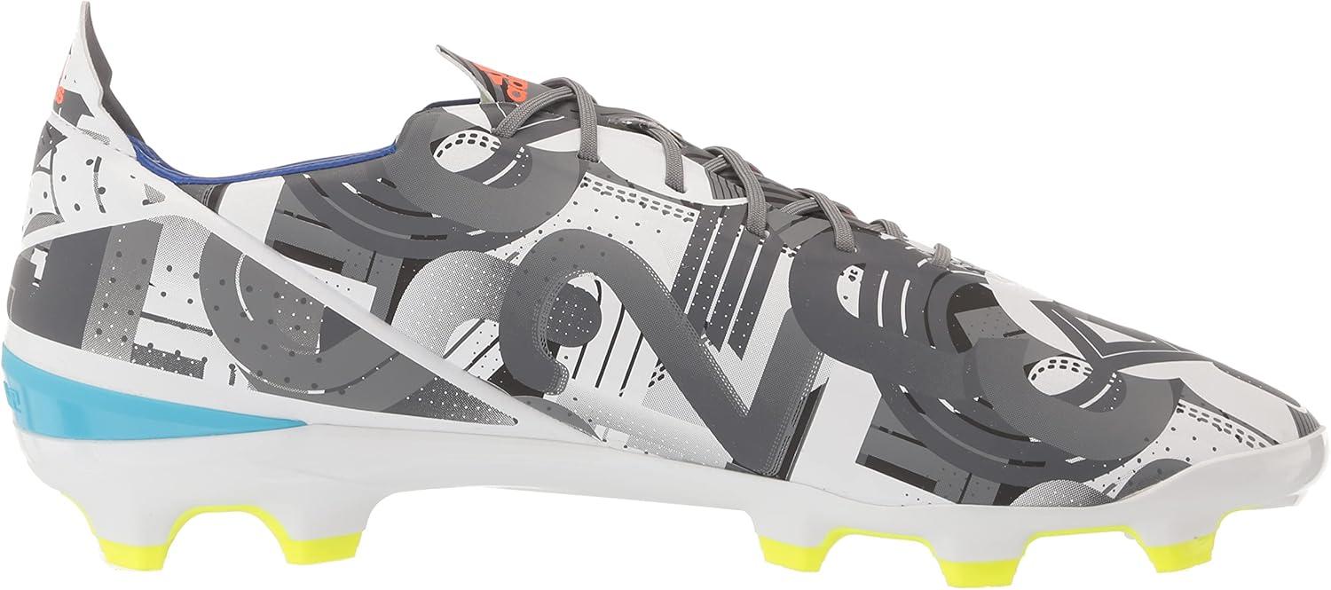 imageadidas UnisexAdult Gamemode Syn Firm Ground Soccer ShoeWhiteSolar RedBright Cyan