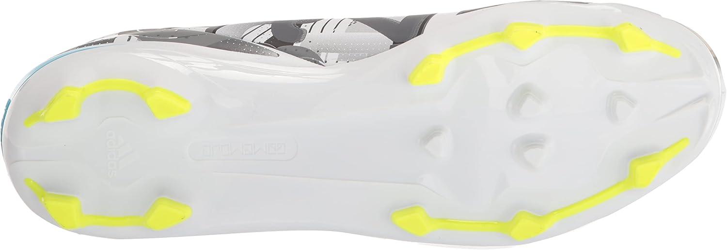 imageadidas UnisexAdult Gamemode Syn Firm Ground Soccer ShoeWhiteSolar RedBright Cyan