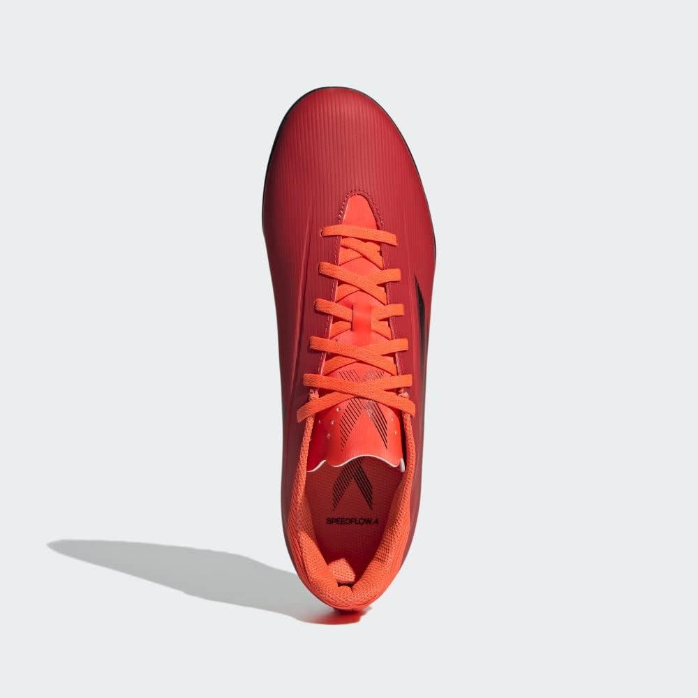 imageadidas UnisexAdult Speedflow4 Turf Soccer ShoesRedBlackSolar Red