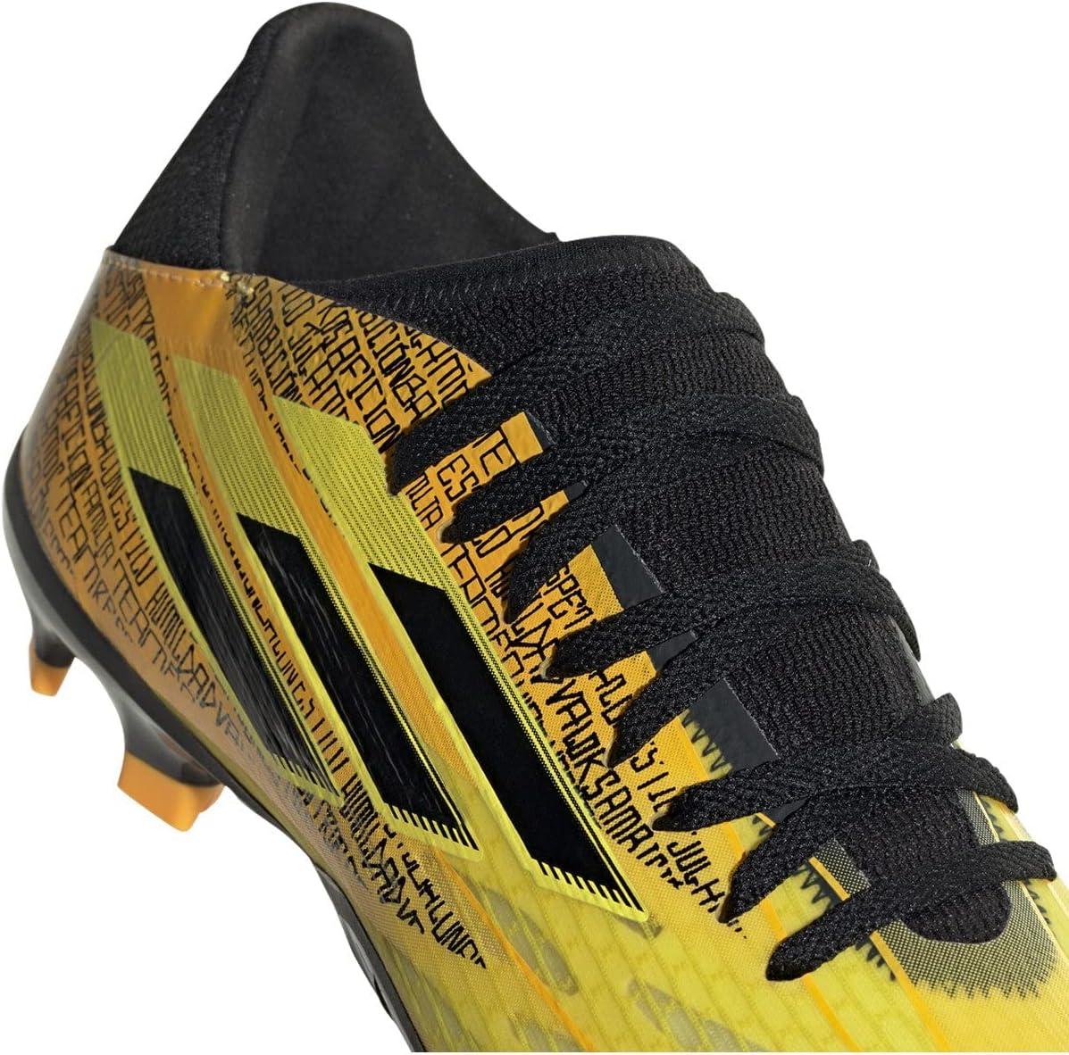 imageadidas UnisexAdult X Speedflow Messi3 Firm Ground Soccer ShoeSolar GoldCore BlackBright Yellow