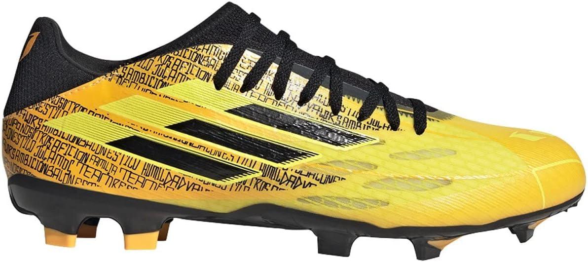 imageadidas UnisexAdult X Speedflow Messi3 Firm Ground Soccer ShoeSolar GoldCore BlackBright Yellow