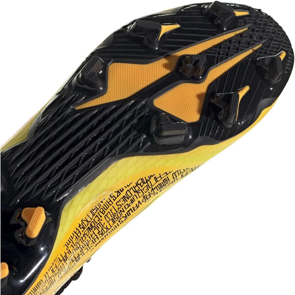 imageadidas UnisexAdult X Speedflow Messi3 Firm Ground Soccer ShoeSolar GoldCore BlackBright Yellow