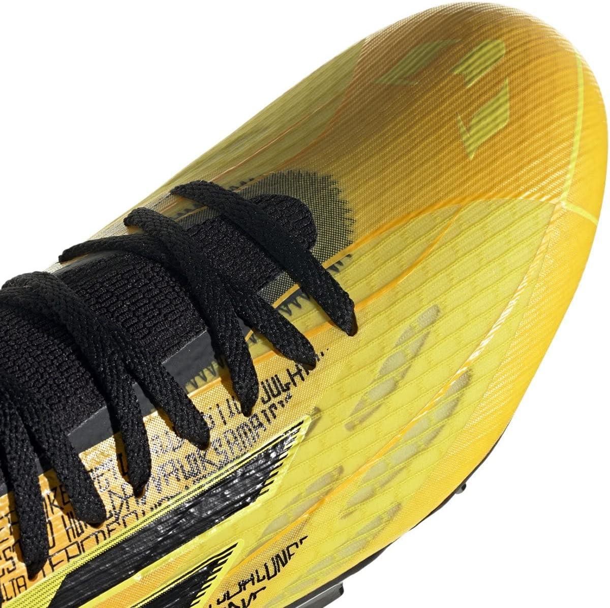 imageadidas UnisexAdult X Speedflow Messi3 Firm Ground Soccer ShoeSolar GoldCore BlackBright Yellow