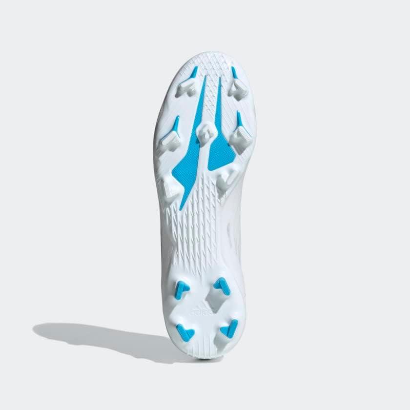 imageadidas UnisexAdult X Speedflow Messi3 Firm Ground Soccer ShoeWhiteLegacy IndigoBlue